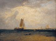 Joseph Mallord William Turner Fishing upon Blythe-sand,tide setting in (mk31) oil on canvas